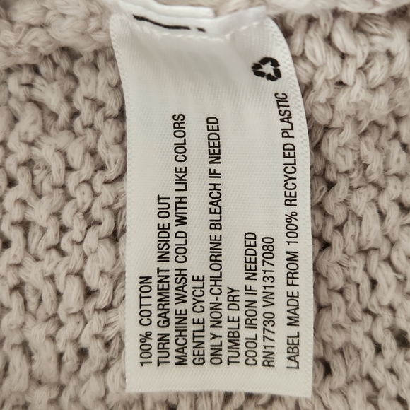 Sleeveless, Pullover 100% cotton, knit Sweater - - Picture 4 of 7